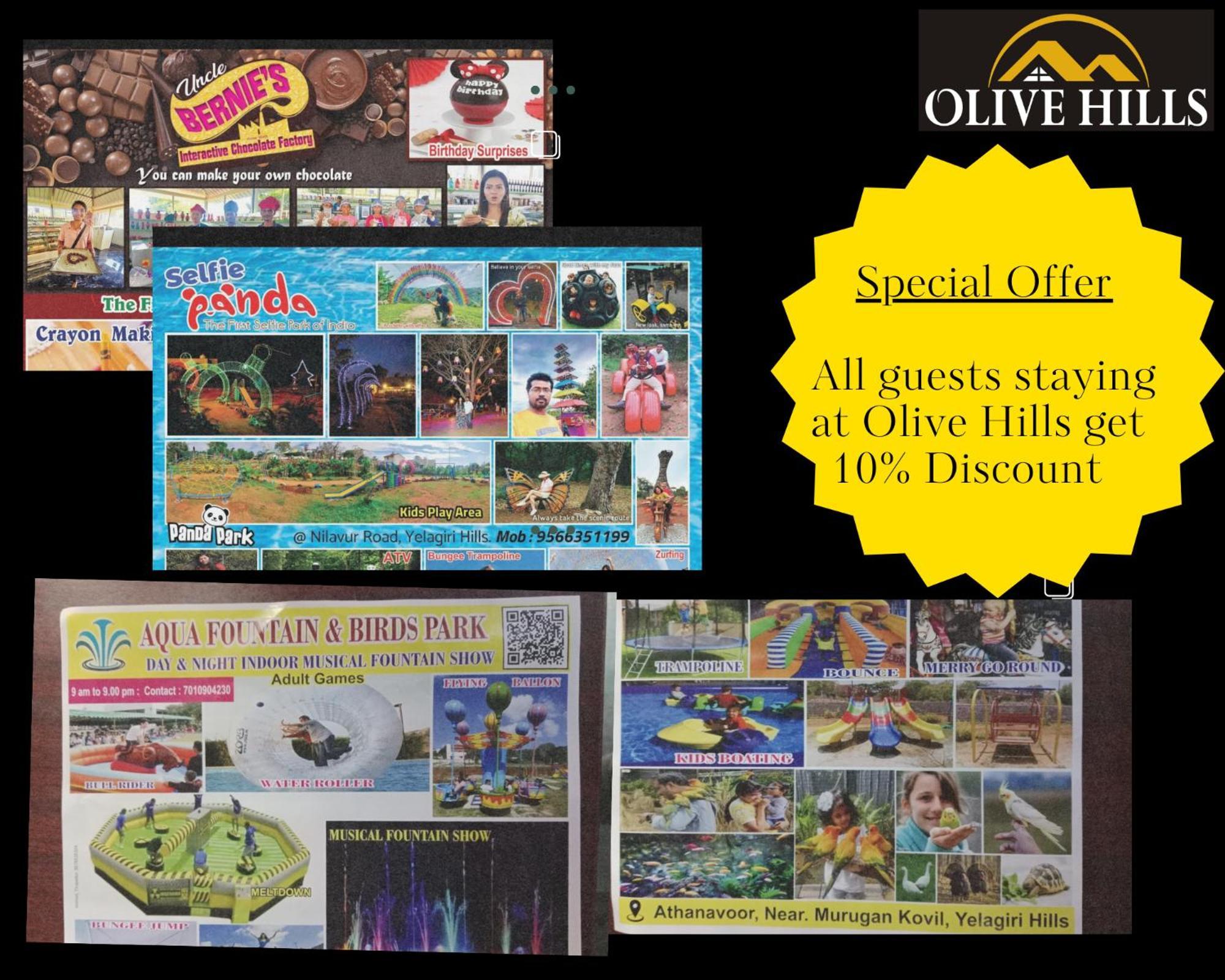 Olive Hills Yelagiri - Families Only - Full Duplex House - Yelagiri 빌라 외부 사진